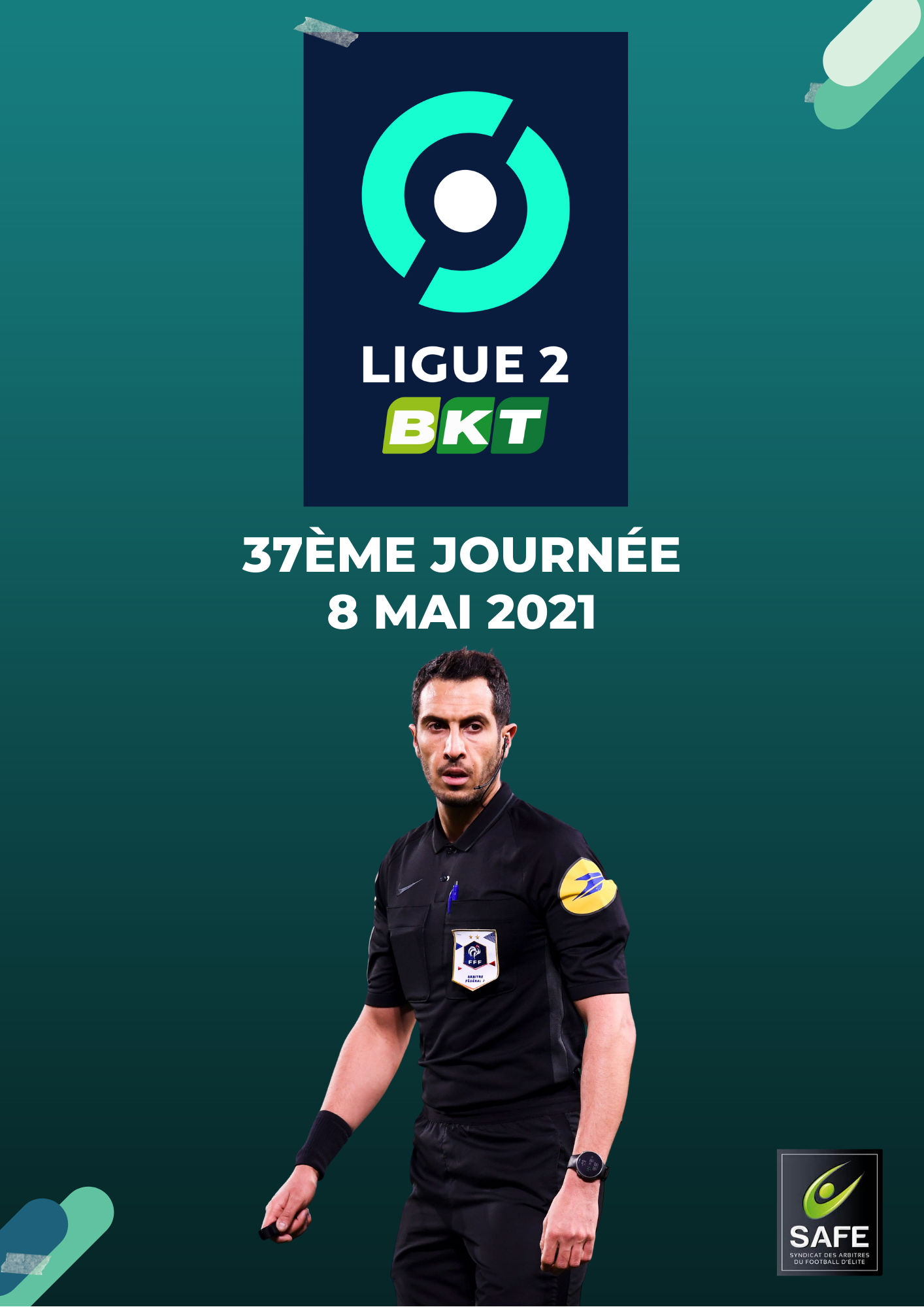 Désignations 37ème journée de Ligue 2